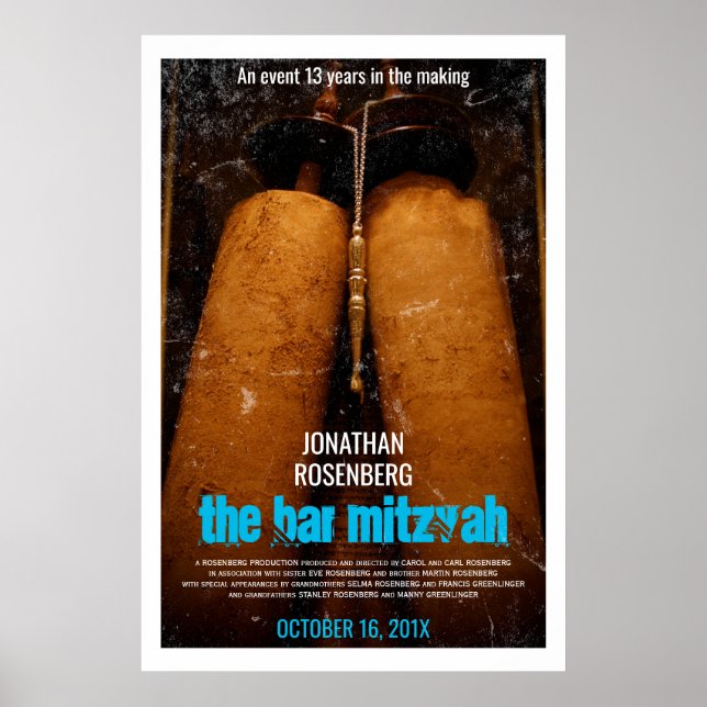 Poster du film Bar Mitzvah (Devant)