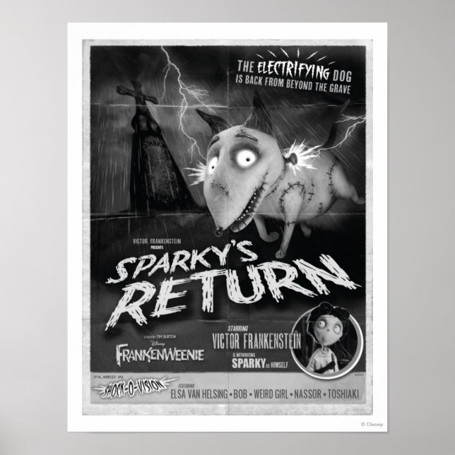 Poster du film de retour de Sparky (Devant)