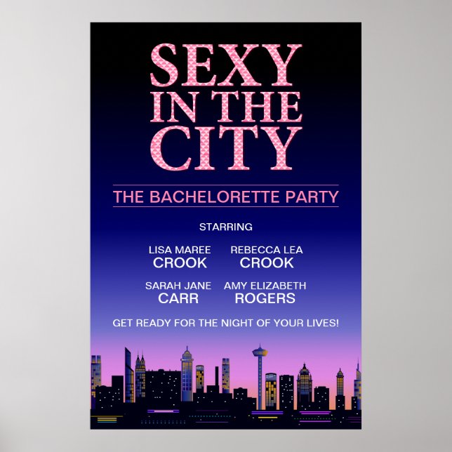 Poster du film du parti Bachelorette (Devant)