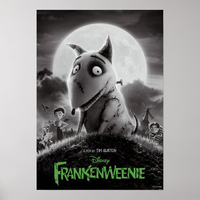 Poster du film Frankenweenie (Devant)