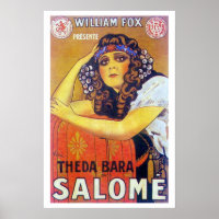 Poster du film Theda Bara Salome