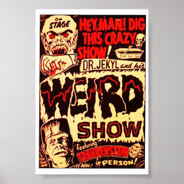 Poster du film Weird Frankenstein (Devant)