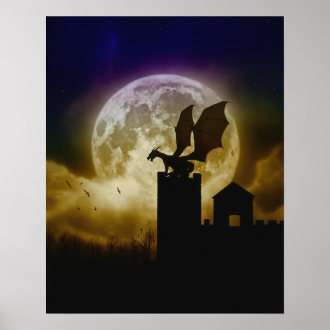 Poster du gardien du château (Devant)