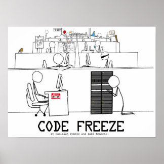 Poster du gel de code