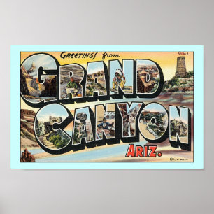 Poster du Grand Canyon
