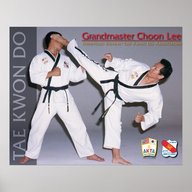Poster du grand maître Choon Lee AKTA (Devant)