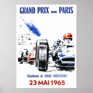 Poster du Grand Prix de Paris 1965