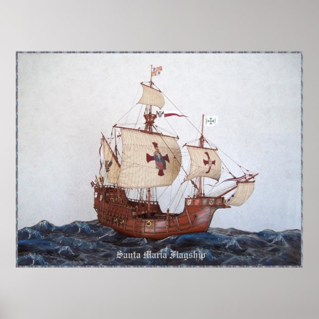 Poster du grand vaisseau Père Noël Maria (Devant)