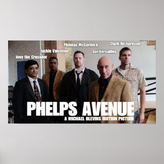 Poster du groupe Phelps Avenue