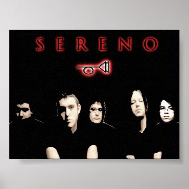 Poster du groupe Sereno (Devant)
