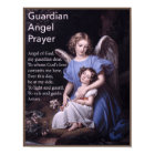 Poster du Guardian Angel Prière pour les filles