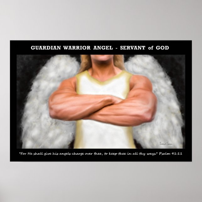 Poster du Guardian Guerrier Angel (Devant)