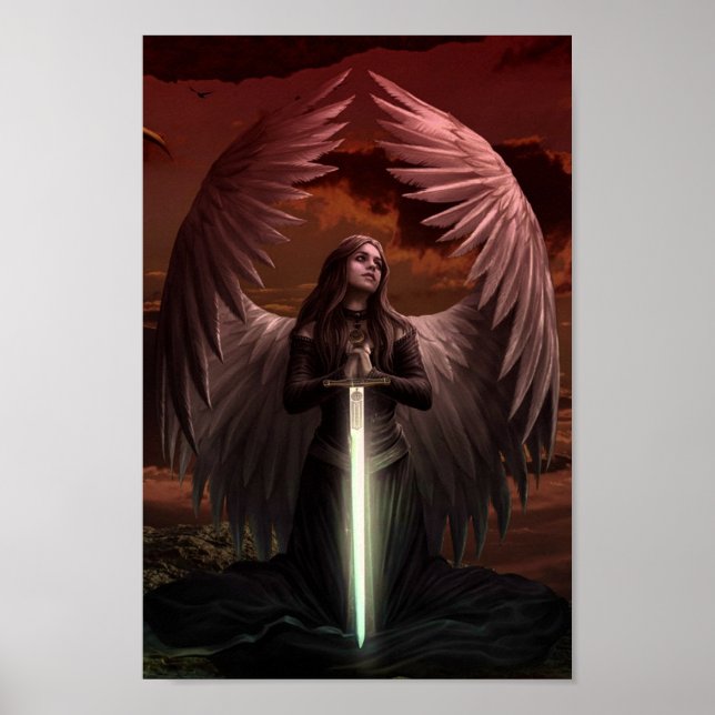 Poster du Guerrier Angel (Devant)
