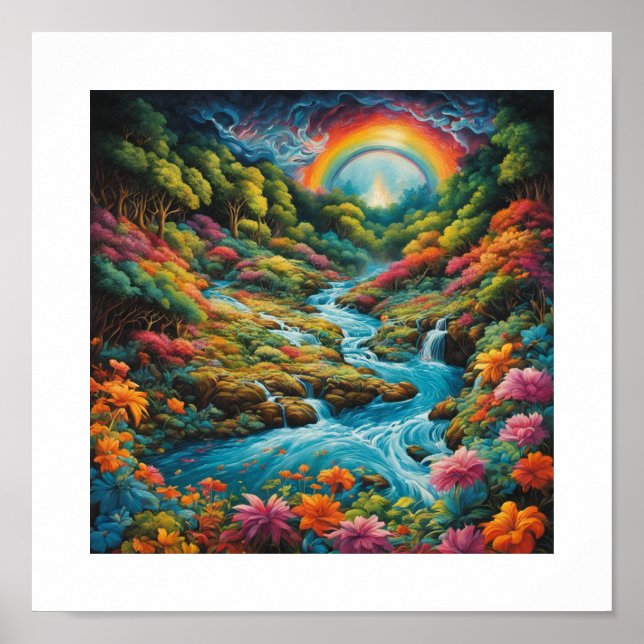 Poster du Jardin d'Eden (Devant)