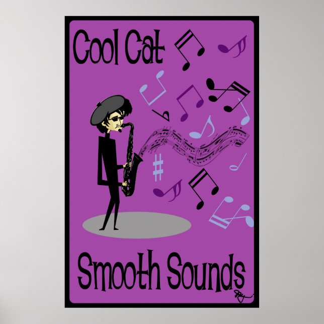 Poster du Jazz de Beatnik (Devant)