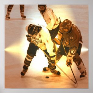 Poster du jeu de hockey