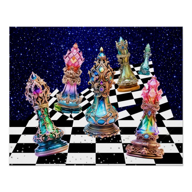 Poster du jeu d'échecs (Devant)