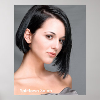 Poster du Jeune Modèle pour Salon des Cheveux