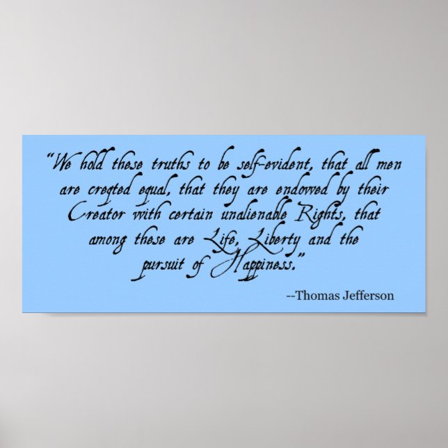 Poster du Jour de l'Indépendance (bleu) (Devant)