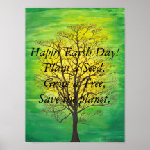 Poster du Jour des terres heureux