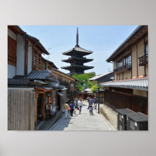 Poster du Kyoto Gion Japon