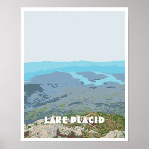 Poster du lac Placid