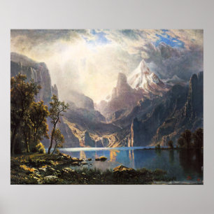 Poster du lac Tahoe de Bierstadt