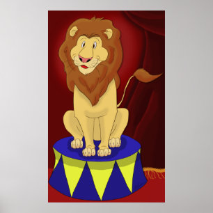 Poster du Lion Circus Imprimer