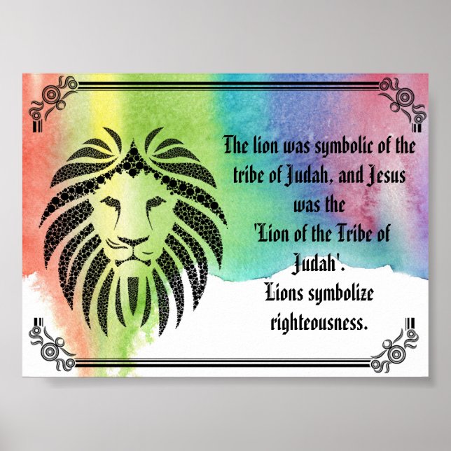 Poster Du Lion De Juda (Devant)