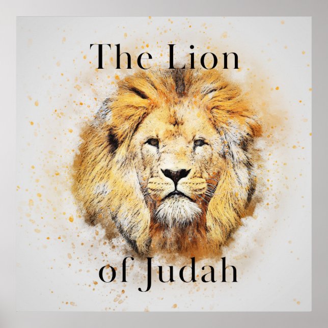 Poster du Lion de Juda (Devant)