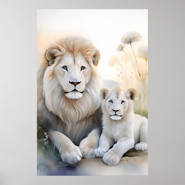 Poster du lion d'Imaginaire (Devant)