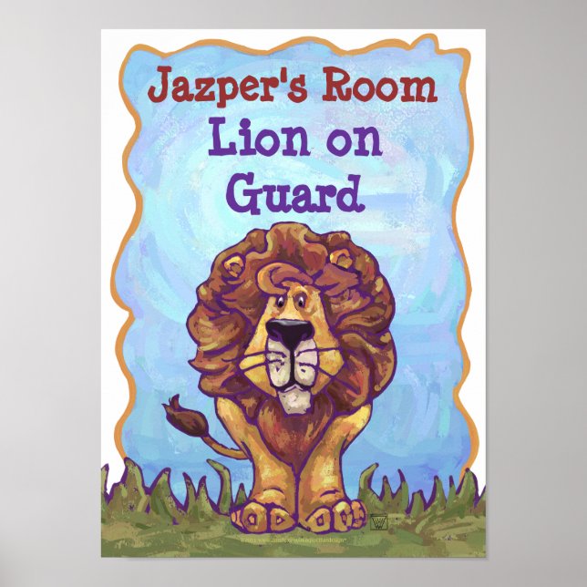 Poster du Lion sur la Garde (Devant)