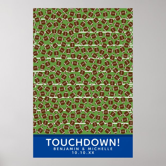 Poster du livre d'or de football - 250 places (Devant)