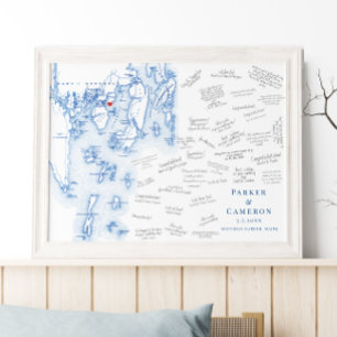 Poster du livre d'or du Mariage du Resort de Linek