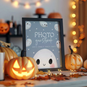 Poster du livre d'or d'une Halloween Éffrayant
