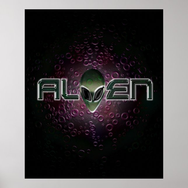 Poster du logo de l'ALIEN (Devant)