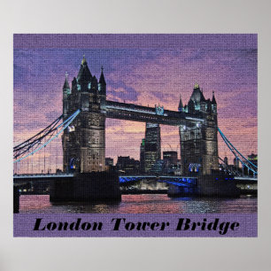 Poster du London Tower Bridge