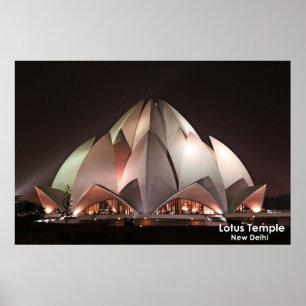 Poster du Lotus Temple