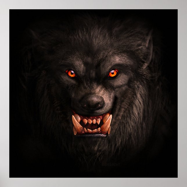 Poster du loup-garou (Lycanthropie) (Devant)