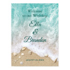 Poster du Mariage Beach Waves