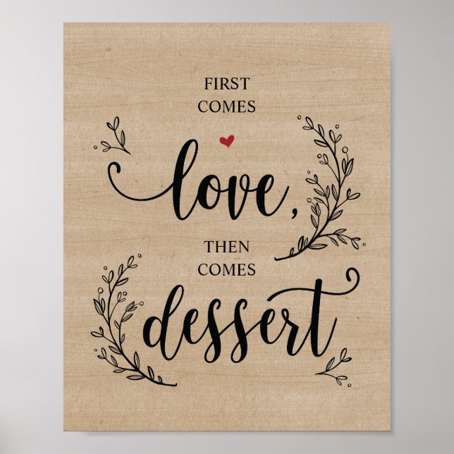 Poster du Mariage de Vins Rustiques (Devant)