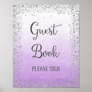Poster du Mariage du livre d'invité Imprimer