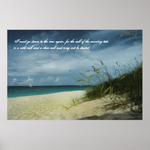 Poster du marin Bahamas Beach