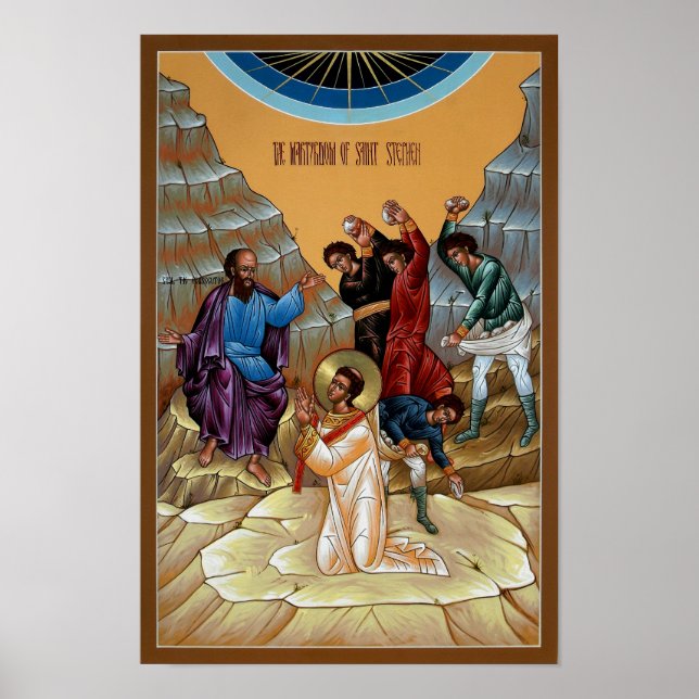 Poster du Martyre de Saint Stephen (Devant)