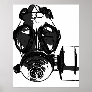 Poster du masque à gaz