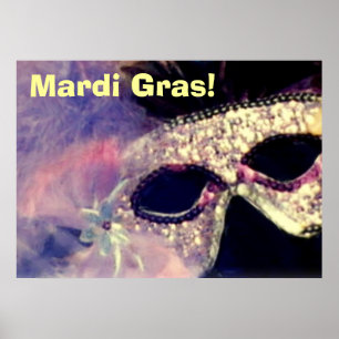 Poster du Masque Mardi Gras