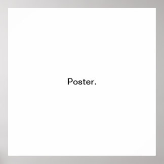 Poster du minimaliste