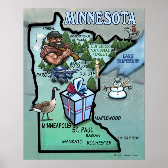 Poster du Minnesota (Devant)