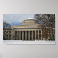 Poster du MIT Great Dome (hiver)