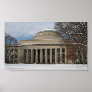 Poster du MIT Great Dome (hiver)